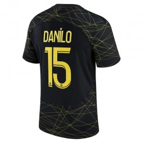 Fotbalové dres Paris Saint-Germain DANILO 15 Jordan Čtvrtý 2022-23 Krátký Rukáv